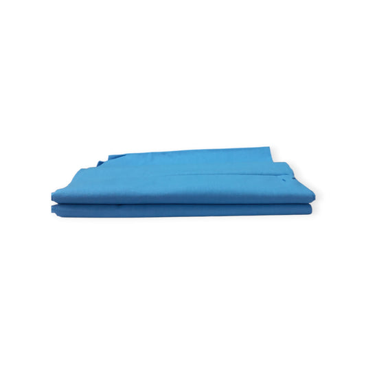 Kenyan Rivatex blue back to school 4x6 cotton 2 flat bedsheets