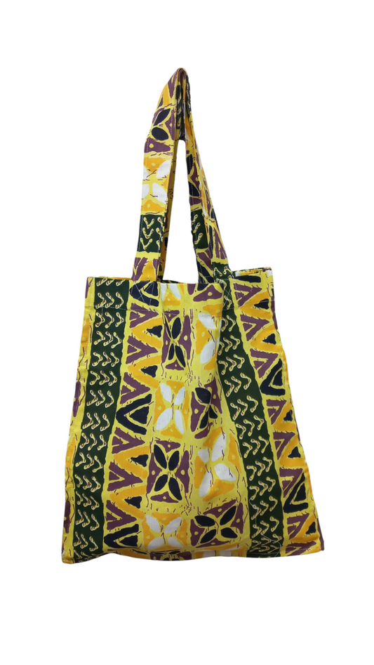 The safari shopper Kenyan cotton tote bag