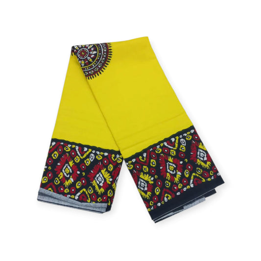 Sunny Yellow Tribal Leso - Rivatex Kenya